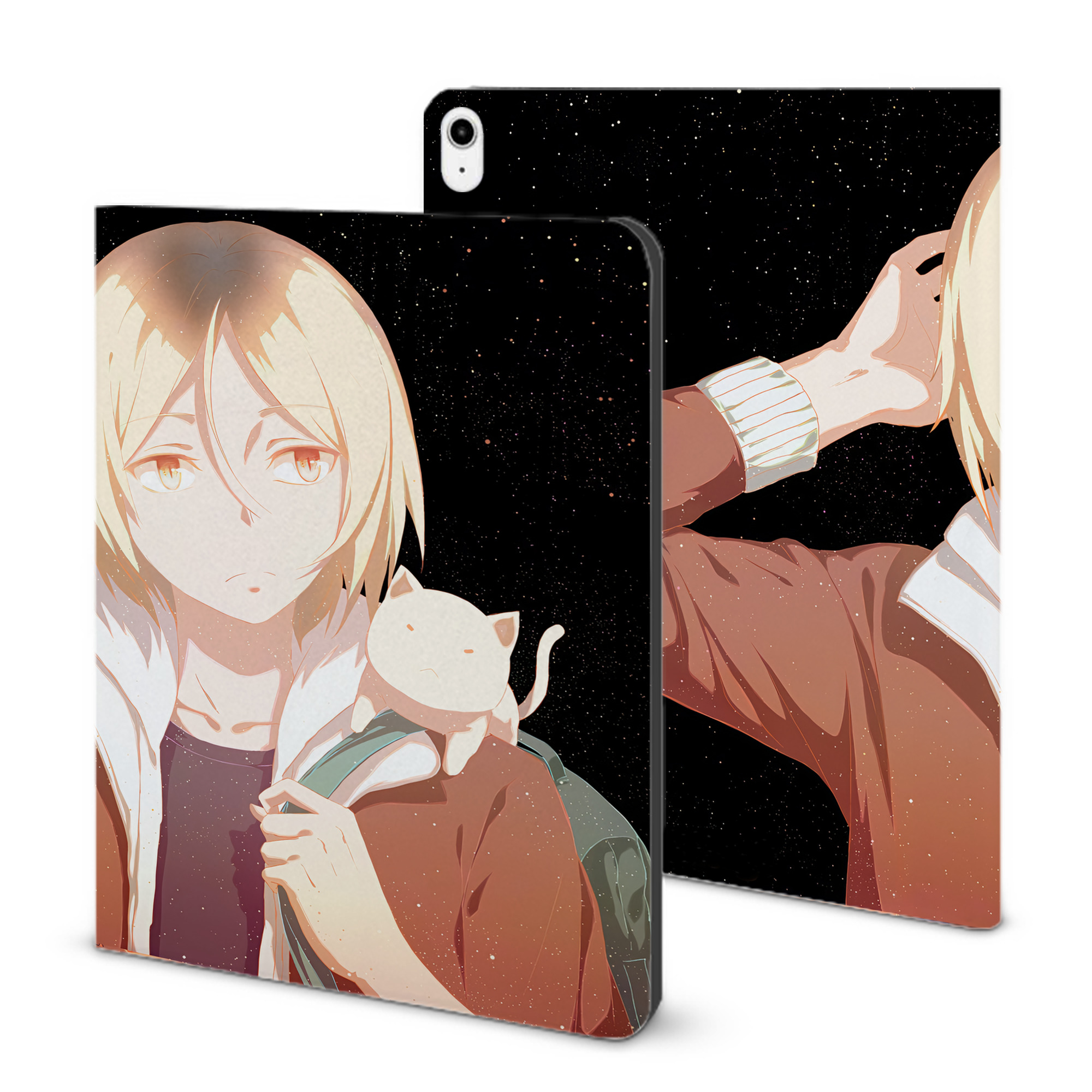 （画像用） ハイキュー!! Haikyu!! IPadケース ペンホルダー付き ブックスタイルデザイン